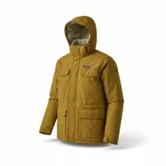 patagonia イスマスパーカ M ボアライナー 中綿ジャケット マスタード