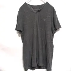 アメリカンイーグル XSサイズ 半袖Tシャツ グレー カジュアル 夏 シンプルのサムネイル