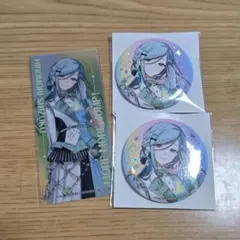 プロセカ 感謝祭 缶バッジ＆しおり 日野森雫