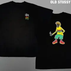 美品 old stussy 90s ビンテージ ラスタ シャドーマン Tシャツ