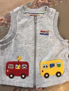 ミキハウス ベビーベスト 80