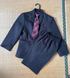 キッズ フォーマルスーツ 男の子 4点セット120㎝