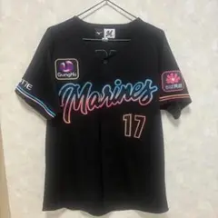 【美品】千葉ロッテマリーンズ 佐々木朗希　BSWユニフォーム　2023