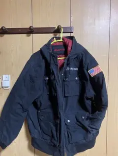 Snap-on アクティブジャケット キルティング ダック地 ブラック 2XL