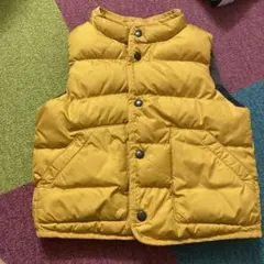 babyGap ダウンベスト 3Y イエロー