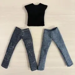 シチリアの追憶　ダメージデニム　Tシャツ&パンツセット