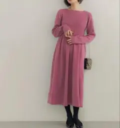 coca ニットワンピース ピンク コカ