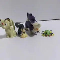 ポケットモンスター　立体ポケモン図鑑　4体セット フィギュア　ジャンク