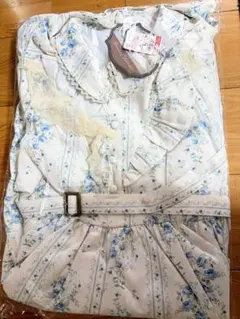 試着のみ】くる実 しまむら ヴィンテージローズグラン ワンピース