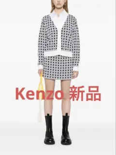 【新品・タグ付き】Kenzo パターンジャカード ミニスカートのサムネイル