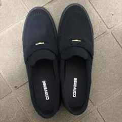CONVERSE ブラックローファー　28センチ
