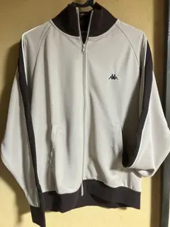 希少！Kappa ラインジャージLベージュ/ブラウン☆新品未使用