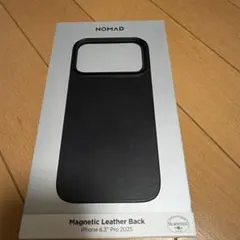 NOMAD Magnetic Leather Back iPhone