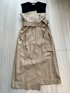 FRAY IDハイウエストワンピース