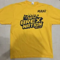 BREX NATION 2024-25 Tシャツ イエロー　ブレックス
