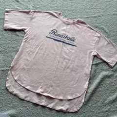 【美品】チャオパニック　ピンクビッグシルエットTシャツ　USAコットン　ピンク