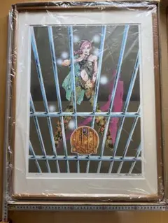 ジョジョの奇妙な冒険 第6部 徐倫 複製原画 荒木飛呂彦 直筆サイン限定