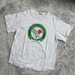 Mardi Mercredi Tシャツ グレー テニスモチーフのサムネイル