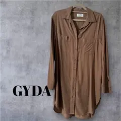 美品★GYDA 長袖ロングシャツ★のサムネイル