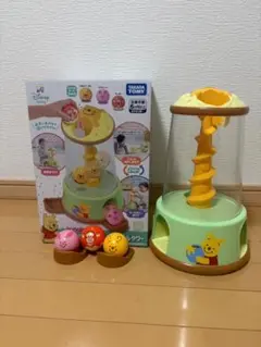 【欠品なし】くるくるごろりん 2WAYボールタワー くまのプーさん タカラトミーのサムネイル
