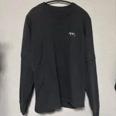 ど*す様 sacai サカイmadsaki ロンt ブラック　Mのサムネイル