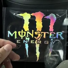 モンスターエナジー 給油口ステッカー エンブレム カッティングステッカー