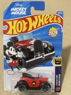 ホットウィール　ミッキーマウスカーMICKEY MOUSE CAR