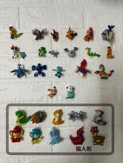 ポケットモンスター 指人形 ミニフィギュア まとめ売り セット レトロ 当時物のサムネイル
