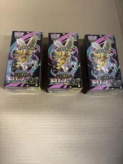 ポケモンカードメガドリームex 3BOXシュリンク付き