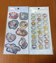グ*ル様 サンリオ シナモンロール ウォーターシール おはじきふうシール
