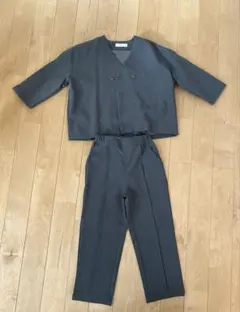 riziere ノーカラージャケットセットアップ 110cm