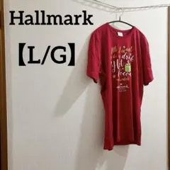 홀마크 [L/G] 핫 코코아 반팔 프린트 티셔츠 심플