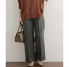 アーバンリサーチドアーズ　グレンチェックトラウザー