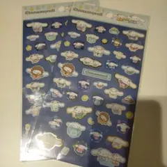 未使用品　シナモロール　シール・ステッカー　2枚セット