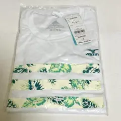 新品タグ付 ミズノ ランニングTシャツ XL ホワイト 吸汗速乾