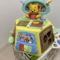タカラトミーはじめて英語くまのプーさん絵本でおしゃべりゆびさき知育いっぱいできた