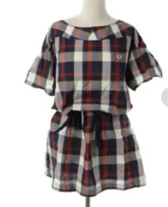 フレッドペリー★チェック柄チュニックワンピース