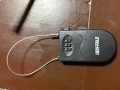 BUFFALO ダイヤル式ワイヤーロック