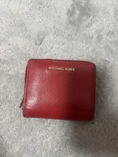 MICHAEL KORS レッド 二つ折り財布