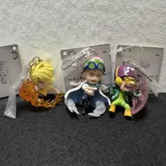 ワンピース フィギュアキーホルダー コビー サンジ ウソップ