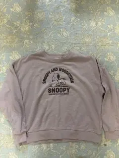 PEANUTS ピンク　トレーナー