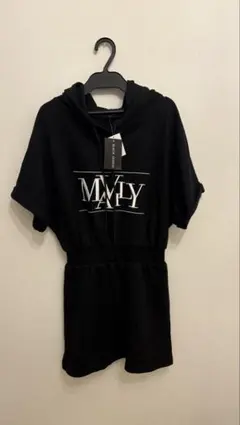 パーカーワンピース ミニワンピース