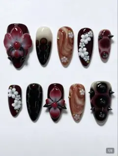 SenKo Nails ハンドメイド ネイルチップ XSサイズ