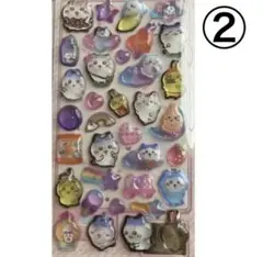 ちいかわシール② ぷくぷくシール　ドロップシール　ウォーターステッカー　3D