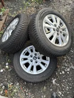トヨタ純正 15インチ アルミホイール KUMHOタイヤ 4本セットのサムネイル