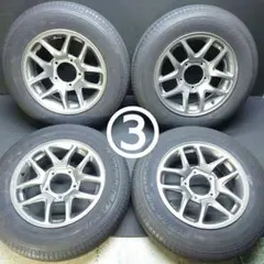 ③ スズキ純正アルミ 夏 175/80R16 ジムニー PCD139.7/+22 - メルカリ