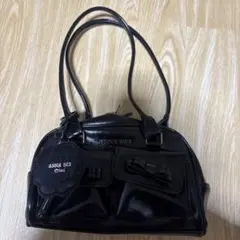ANNA SUI　ブラックハンドバッグ