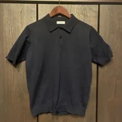 ORIHICA ポロシャツ ネイビーのサムネイル
