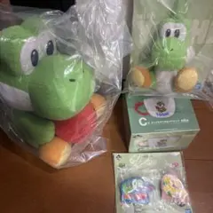 スーパーマリオ with YOSHI 一番くじ A賞 ぬいぐるみ　B賞　C賞