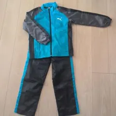 美品　PUMA ジャケット・パンツセット 青/黒